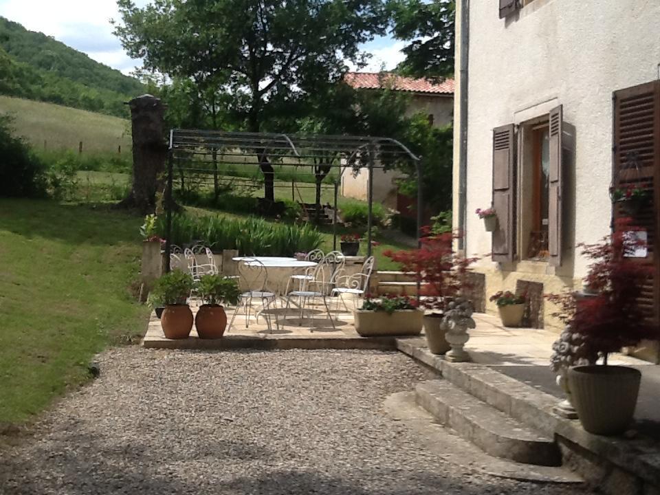Domaine La Rose Bed and Breakfast Caylus Eksteriør billede